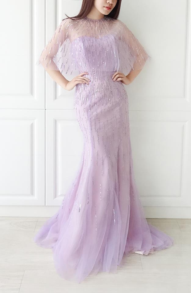 紫色禮服的秘密 - 愛情蔓延精緻婚紗 - 台中婚紗 | 禮服出租 | 婚紗推薦